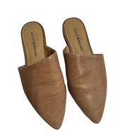 Lucky Brand Tan Mules