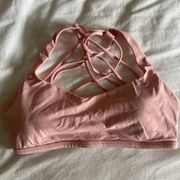 lululemon Free to Be Bra * Wild in Dew Pink Size 8