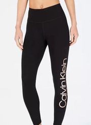 Calvin Klein Performance  Black 7/8 Leggings Size M