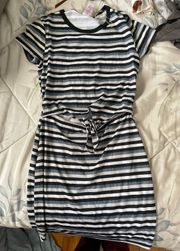 Striped Bodycon Dress