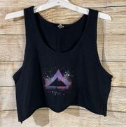 loose crop top sleeveless Size Large