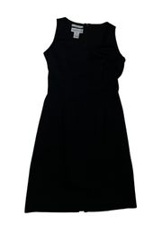 Vintage Classic Black Fitted Mini Dress