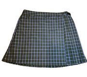 Wild Fable Plaid Pleated Skirt School Summer Spring Coastal Beach Buckle