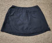 Black Athletic Skort, Women's XS