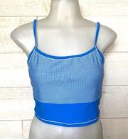 MALIBU DREAM GIRL Women’s Blue Gingham Tankini Top