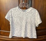 Polka Dot Crop Top