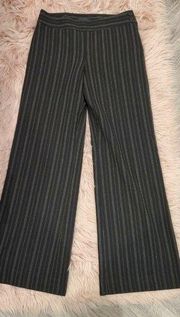 THE LIMITED STRETCH Black Striped Pants