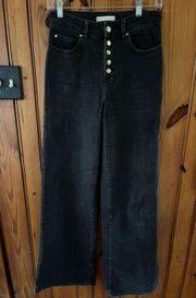 Black Wide Leg Jeans