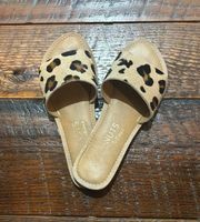 Cheetah Print Sandals