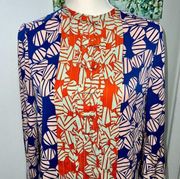 Diane Von Furstenberg Silk Novalee Top Size 6