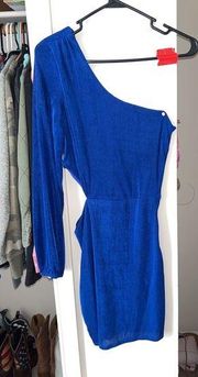 Blue homecoming dress