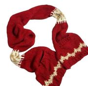 Gap Knitted Acrylic Scarf with Pockets