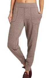 New  Soft Brushed Jersey Joggers Pants Pull On Sweatpants Pearl Mocha