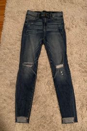 SP  Distressed Skinny Jeans