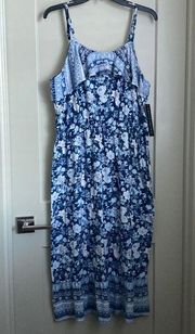 NWT Sun Dress 3/4 length