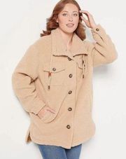 Relaxed Sherpa Jacket