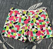 Cheerful Crown & Ivy Shorts Size: 12 Pretty Fabric, Very Flattering On! Like NEW