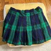 Pleated Mini Skirt