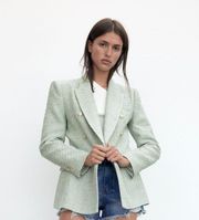 Double Breasted Texture Blazer / Jacket