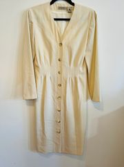 Vintage  Long Sleeve Dress