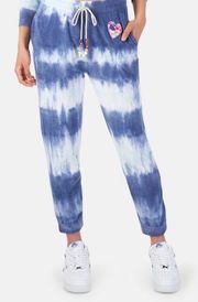 NEW LoveShackFancy Santinella Pants Size Large Tie Dye Sweat Pants