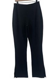 NEW MODERN CITIZEN Pants Size Extra Large Black Stretch Side Split Hem NWOT