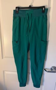 Monarch  Green Jogger Scrub Pants