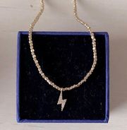 NWOT Altar d’state Lightning Bolt Beaded Necklace