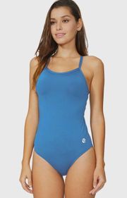 Laureate Open Back One-Piece Swimsuit