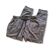 Reebok Dark Gray Garter Tie Waist Joggers Small