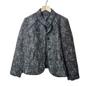 Sandro Paris Sportswear Tweed Blazer Coat