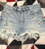 Distressed Shorts