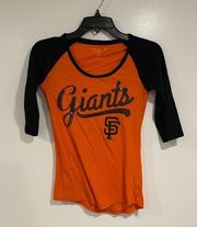 Sf Giants baseball sequin t-shirt