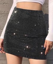 Embellished Mini skirt 