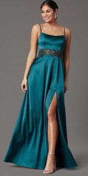 Macy’s Green Prom Dress