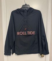 PINK Alabama Windbreaker Black Size Large