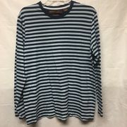 Perry Ellis Stripe Long Sleeve Shirt - M