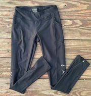 𝅺 Full Length running tights leggings black XS