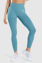 Gym Shark Vital Seamless 2.0 Leggings - Tahoe Teal Marl