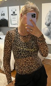 Leopard Print Top