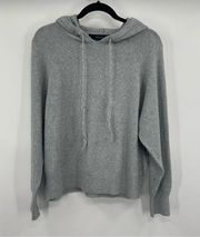 Women’s  Oatmeal Sweater with Hood size medium