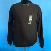 Athletic Works Black Long Sleeve Fleece Shirt Size XL 14-16