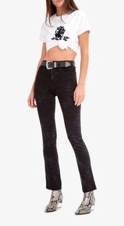 Jordache Black High Rise Slim Jeans Size 28