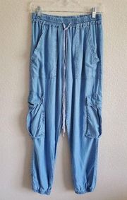 Elan chambray joggers