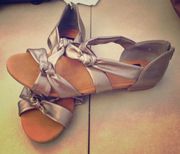 Knotted Sandals Size 8