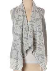 Anthropologie Sweater Vest- Gray- Medium