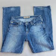 Big Star Maddie Blue Jeans With Fun Pocket Design