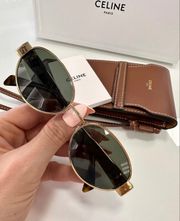 Gold Frame Sunglasses