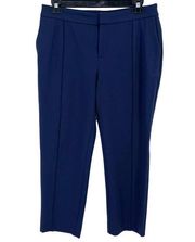 Eloquii Ponte Crop Pants Womens Size 14 Navy Blue