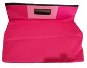 Clinique hot pink tote with accessories